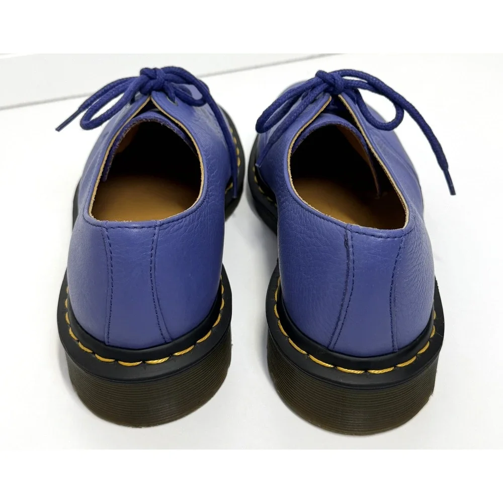 Dr Martens 1461 Hug Me Blueberry Leather Oxford Shoes Mens 8 Womens 9 Rare